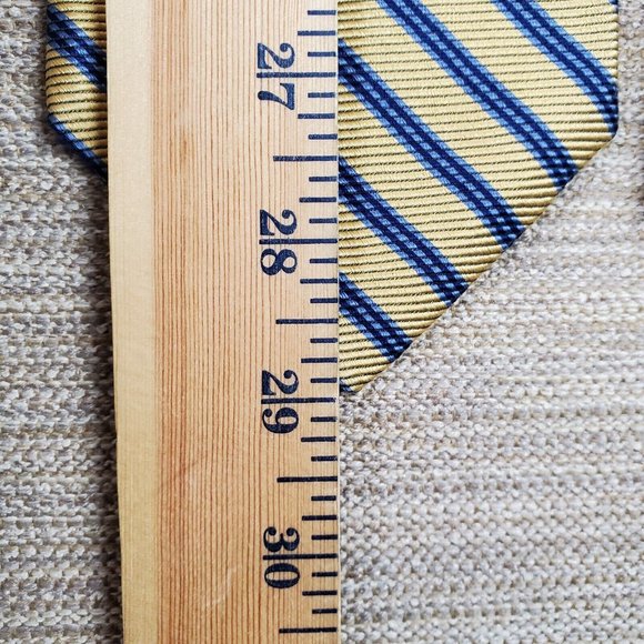 Brooks Brothers Mens Tie Striped USA Corporate Classicore Preppy Normcore - Picture 6 of 13